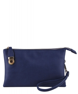 Fashion Clutch Crossbody Bag WU020B NAVY